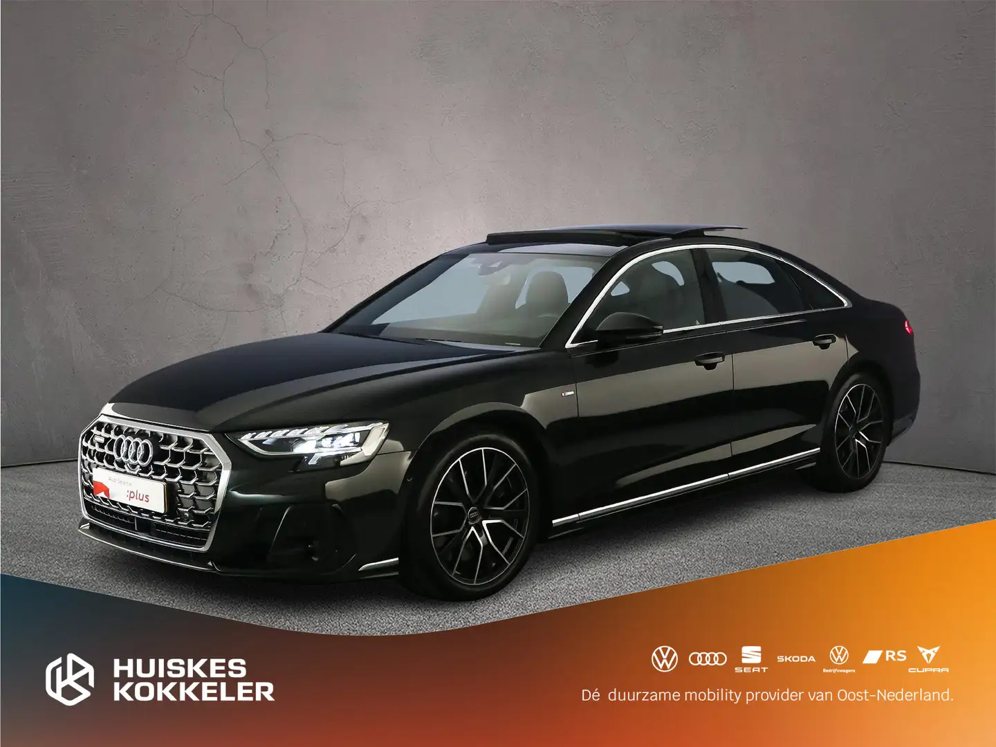 Audi A8 60 TFSI e quattro | Pano | 4-Wiel Best. | Memory | Grijs - 1