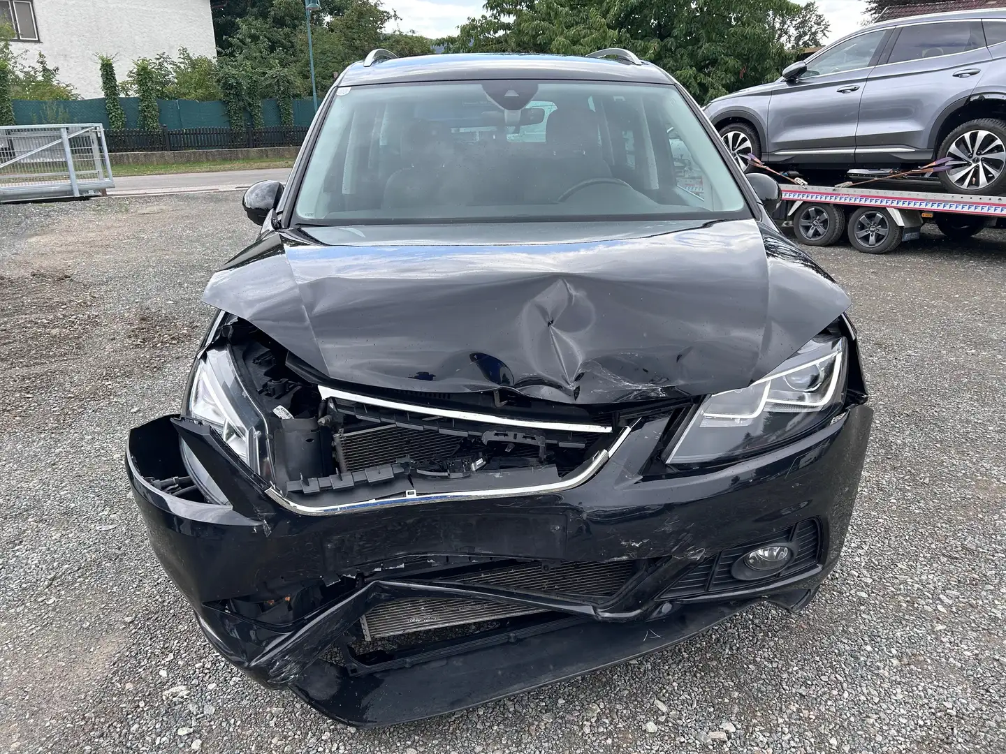 SEAT Alhambra 1:4 TSI Navigation Xenon Kamera Unfallauto Schwarz - 2