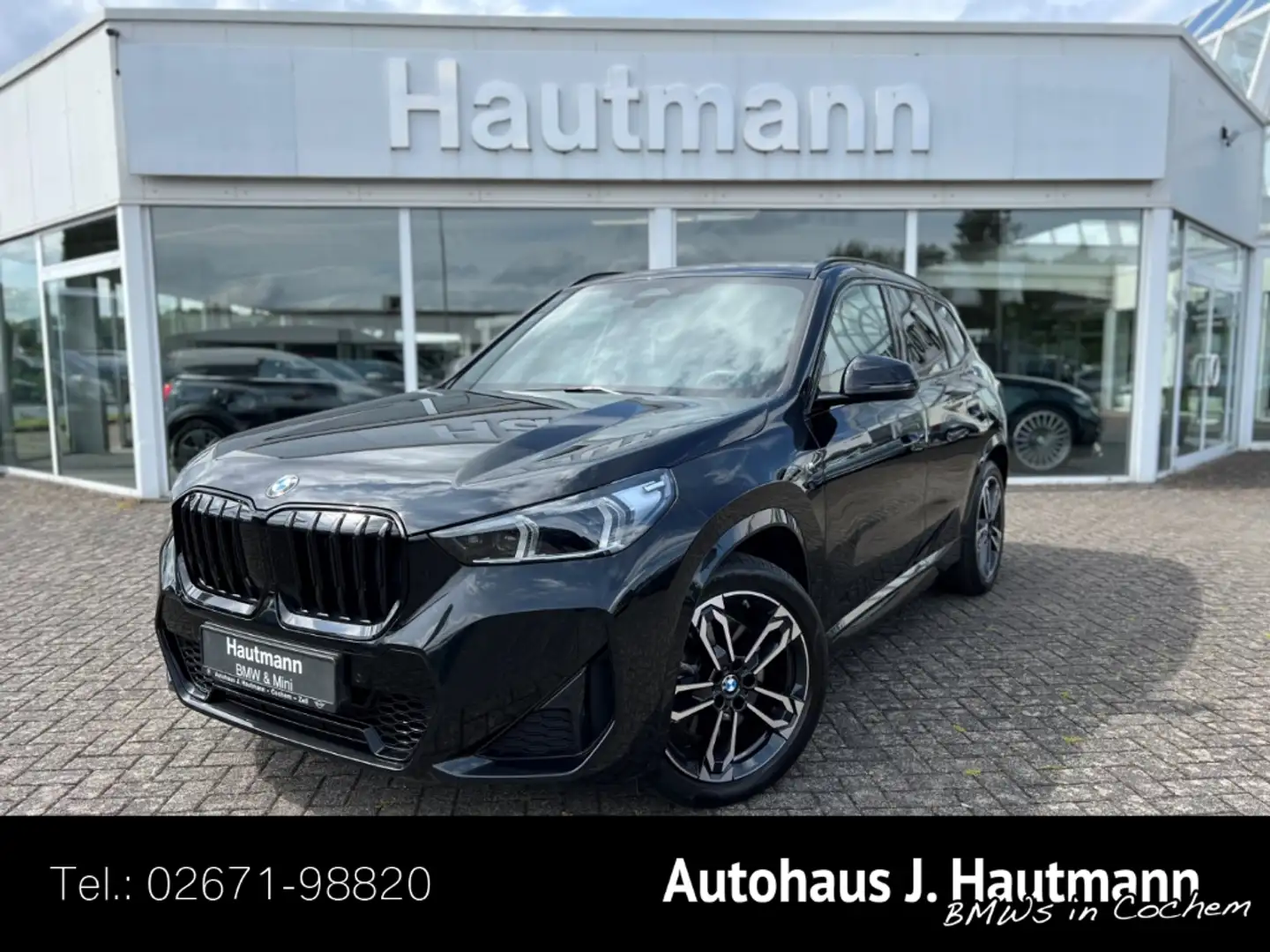BMW X1 23 d xDrive M SPORT *1.HAND*AHK*ACC*LM19''* Schwarz - 1