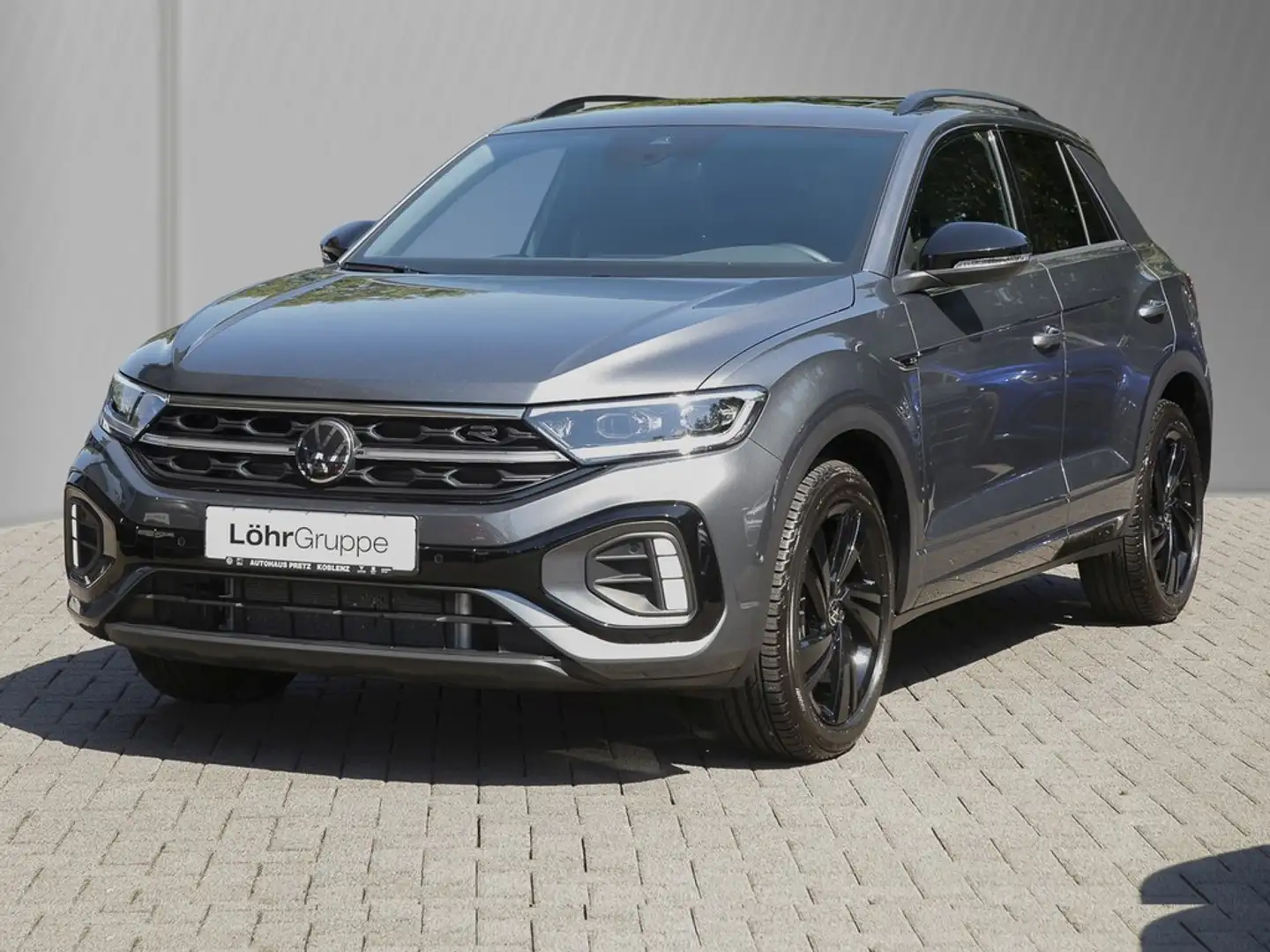 Volkswagen T-Roc 2.0 TSI DSG 4M R-Line Black Style AHK, RFK, Pan... Gris - 2
