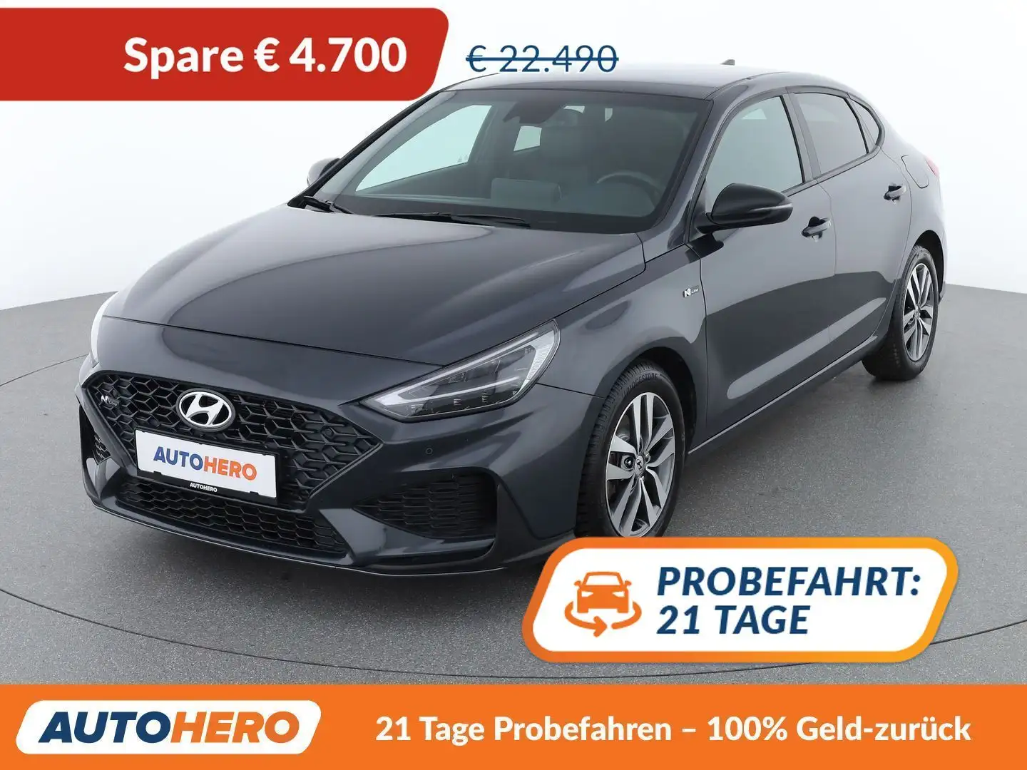 Hyundai i30 1.5 T-GDI Mild-Hybrid N Line Grau - 1