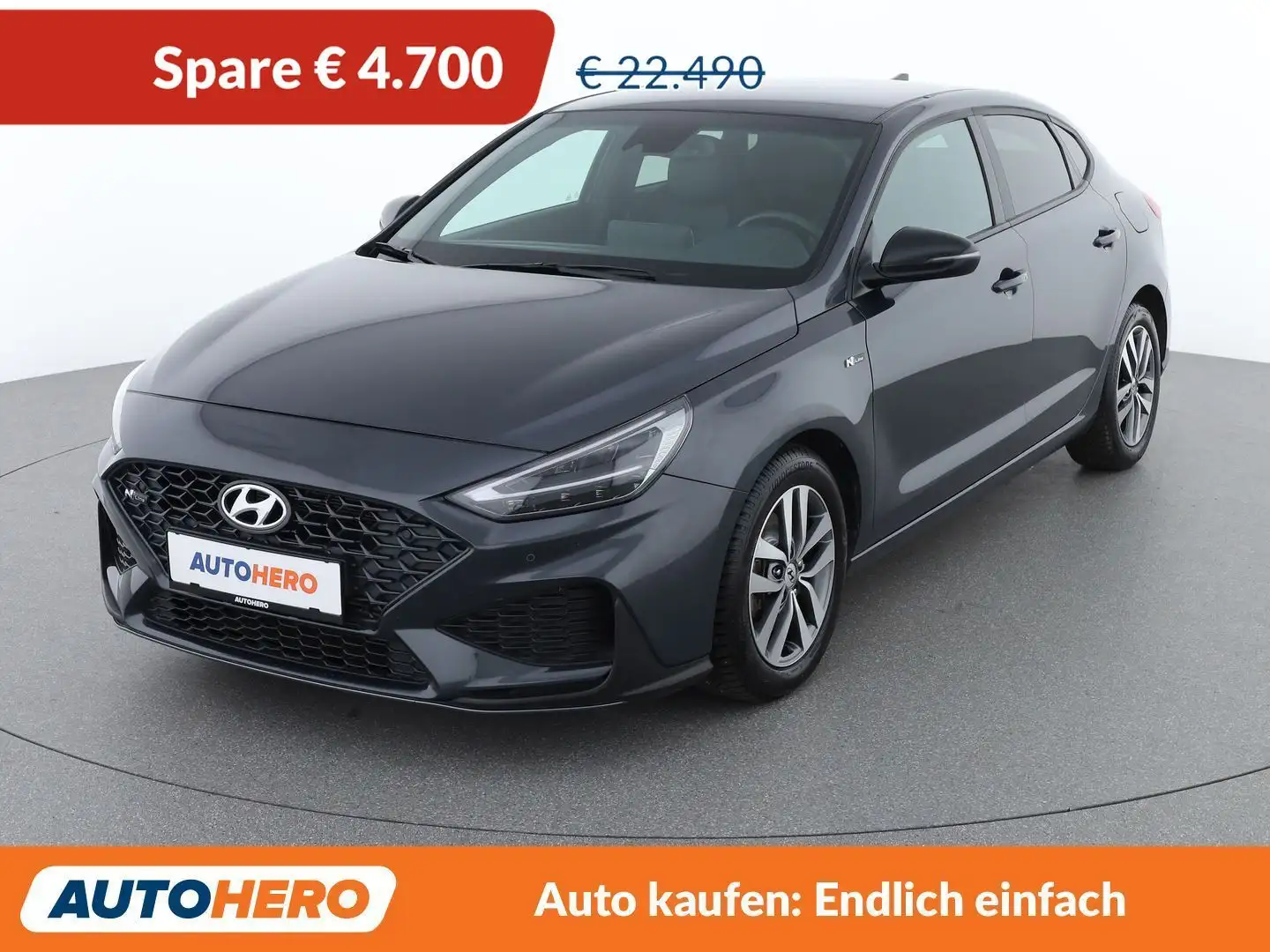 Hyundai i30 1.5 T-GDI Mild-Hybrid N Line Grau - 1