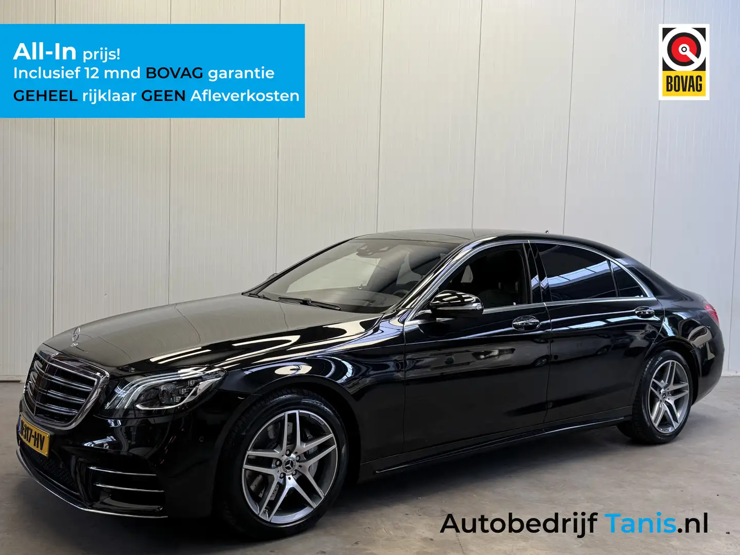 Mercedes-Benz S 500 Klasse Lang 435PK AMG Line BURMESTER-LEDER-PANODAK Noir - 1