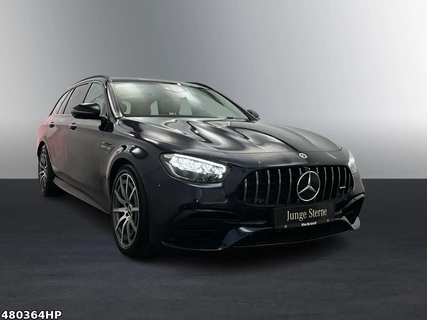 Mercedes-Benz E 63 AMG S 4M+ T  *Pano 360 HUD Night Burmester Modrá - 2