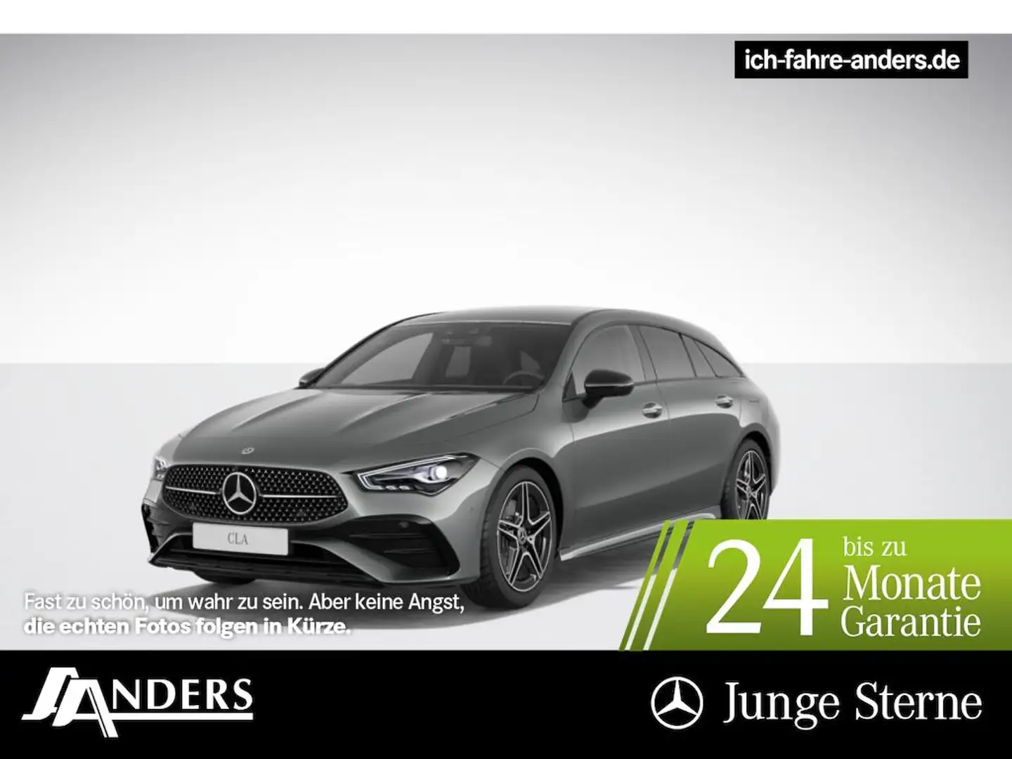 Mercedes-Benz CLA 200 SB AMG+LED+Distr+36+Night+Key+Apple+EASY Grau - 1