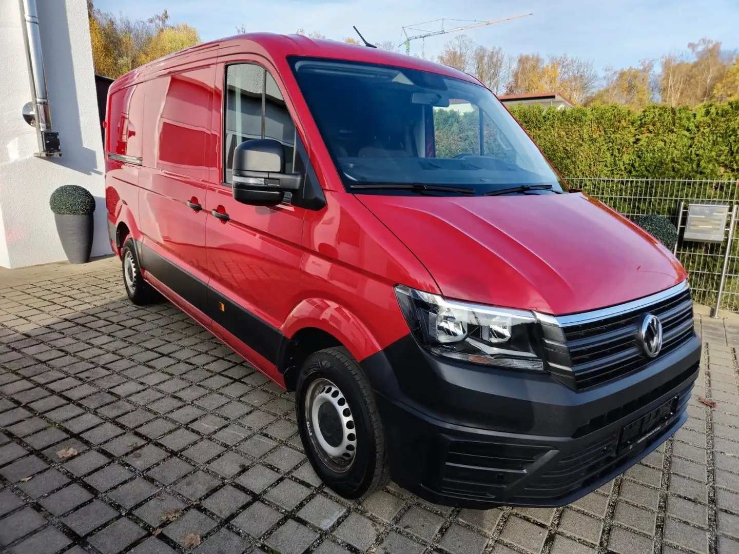 Volkswagen Crafter Kasten 35 FWD mittellang/Kamera/Navi/App Rot - 2