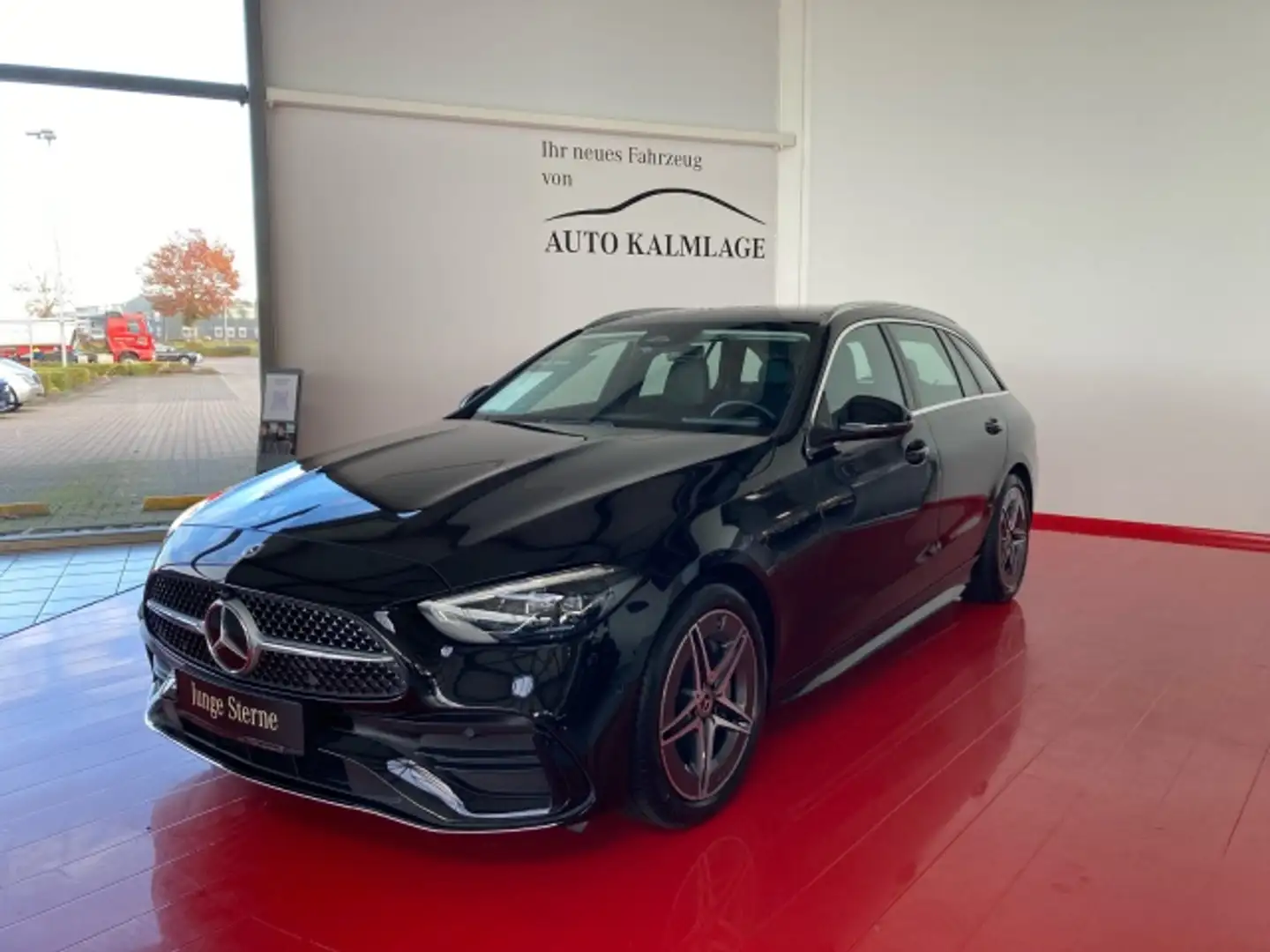 Mercedes-Benz C 220 C 220 d T AMG Line PANORAMA+KAMERA+AHK+MBUX Autom. Schwarz - 2