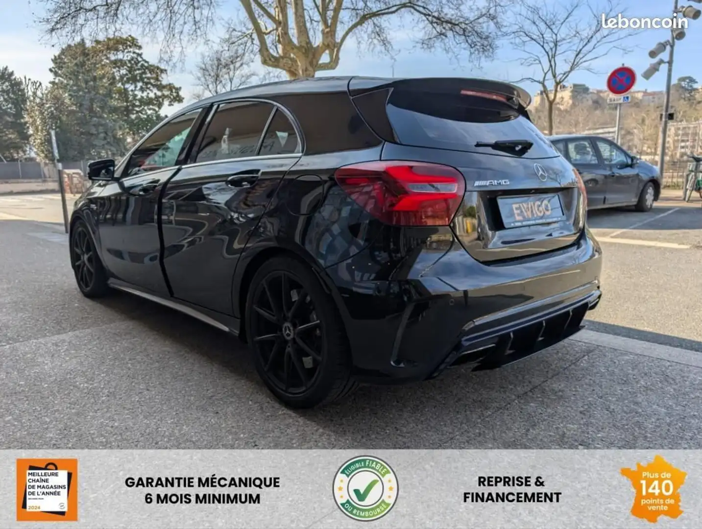 Mercedes-Benz A 45 AMG Mercedes 45 AMG 4Matic SPEEDSHIFT-DCT Noir - 2