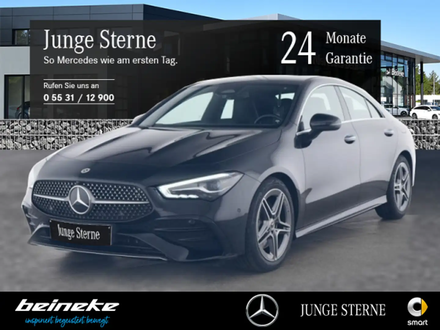Mercedes-Benz CLA 200 CLA 200 Coupé AMG LED Ambiente Kamera Keyless SH Noir - 1