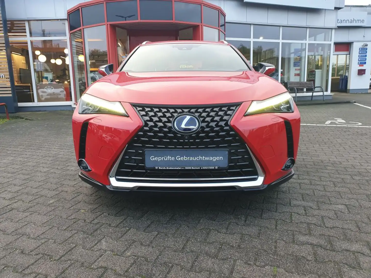 Lexus UX 250h (E-FOUR) Luxury Line Rot - 2