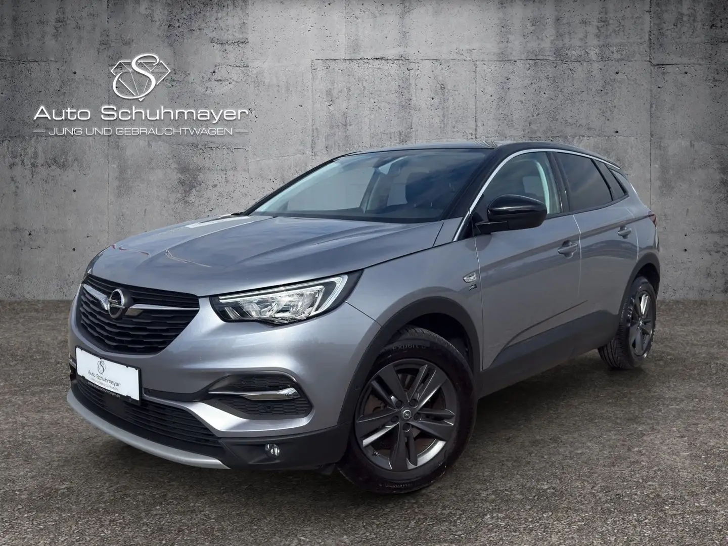 Opel Grandland X 1.5 D Elegance Aut. Silber - 1