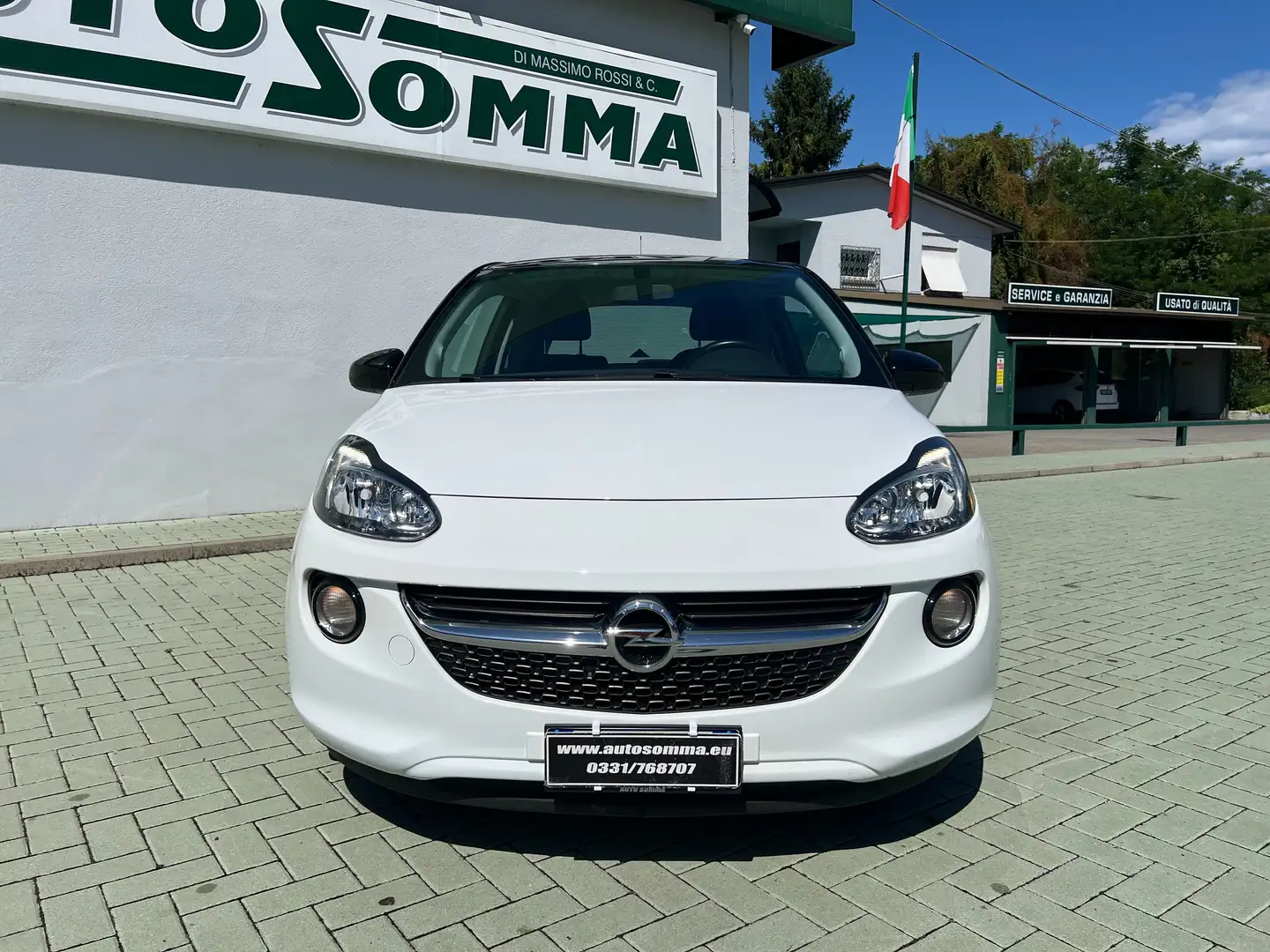 Opel Adam 1.2 Jam 70cv E6  OK x NEOPATENTATI - UNICA PROP. Bianco - 2