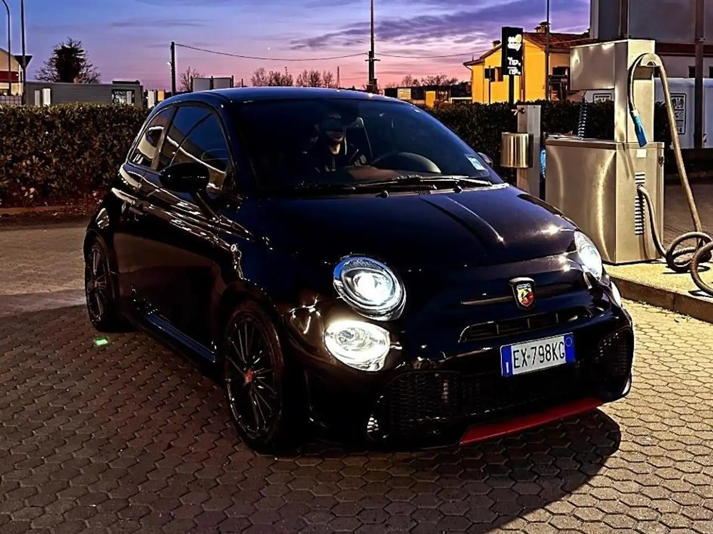 Abarth 500 500/595 1.4 16v t. t-jet Custom 135cv E6 Nero - 1
