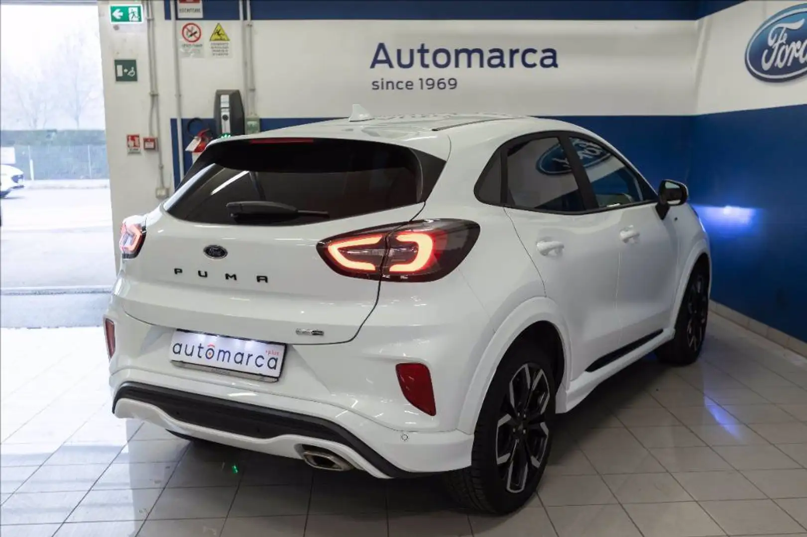 Ford Puma 1.0 ecoboost h ST-Line X s&s 125cv Blanc - 2