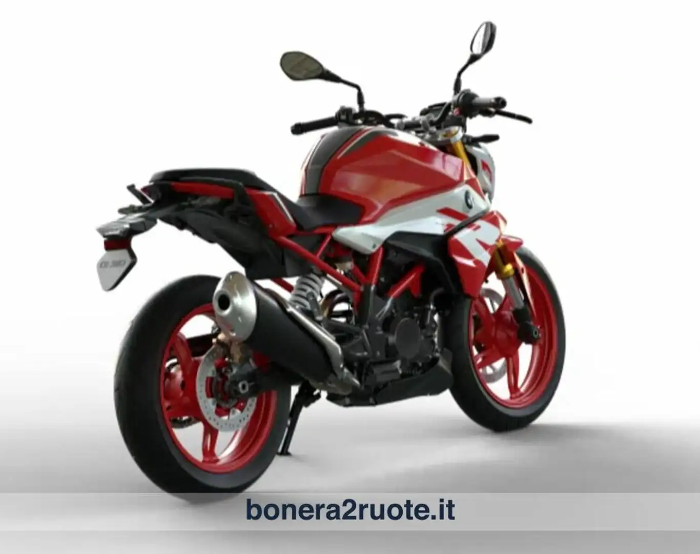 BMW G 310 R Passion Abs my21 Rosso - 2