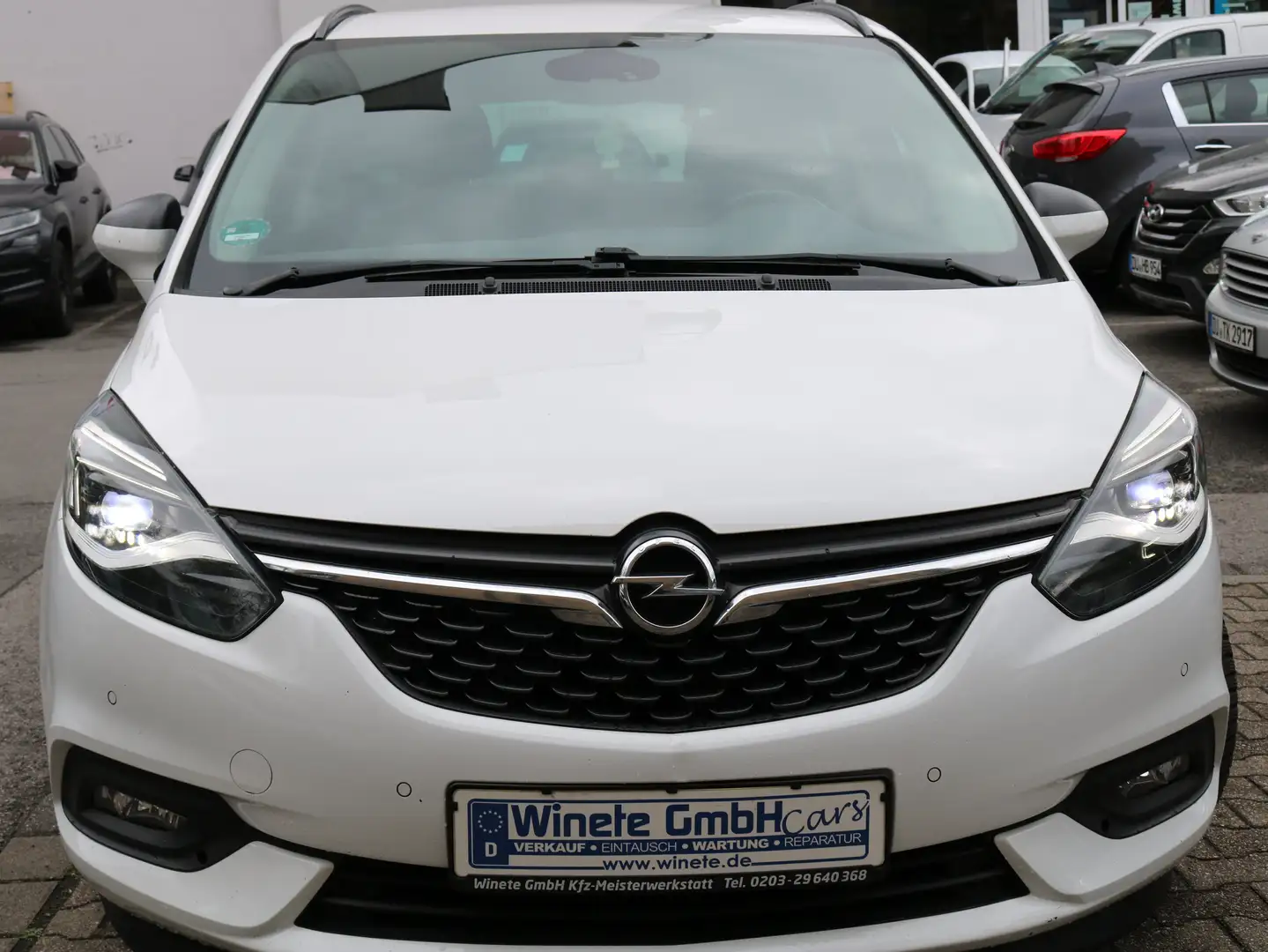 Opel Zafira Active 2HAND*AHK*SHZ*LKHZ*PDC*NAVI*KLIMAAUT*u.v.m Bianco - 2