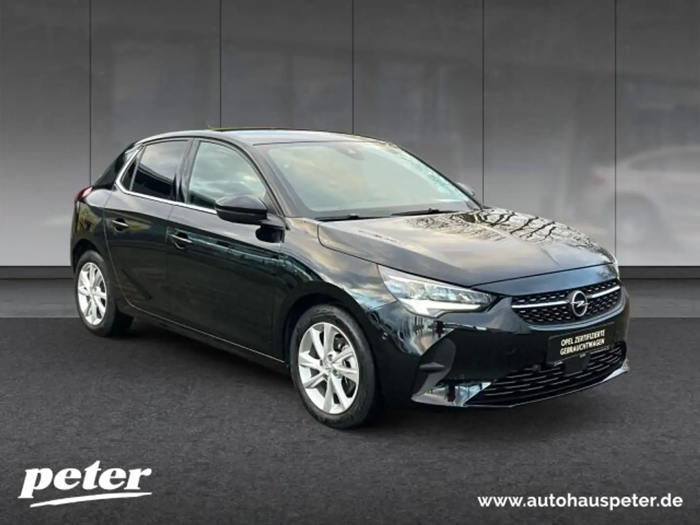 Opel Corsa Corsa F 1.2 Turbo Elegance Klimaautomatik Sitzheiz Zwart - 2