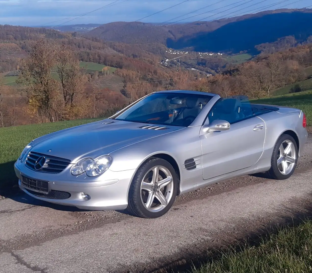 Mercedes-Benz SL 500 SL R230 Argent - 1