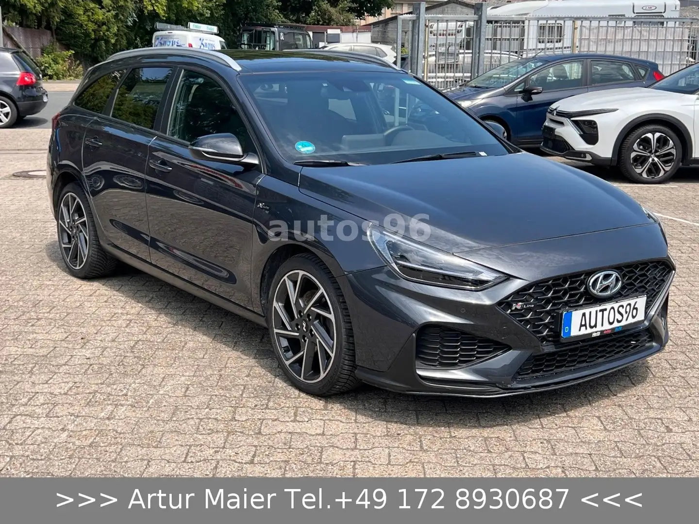 Hyundai i30 1.5 T-GDI Hybrid N Line DCT PANO MOTORSCHAD. Grau - 1