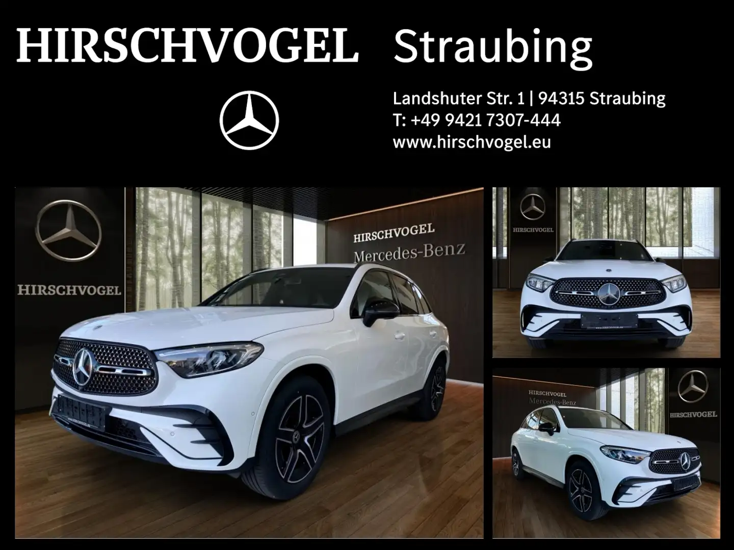 Mercedes-Benz GLC 220 d 4M EDITION AMG-Line+Night+AHK+DISTRON Weiß - 1