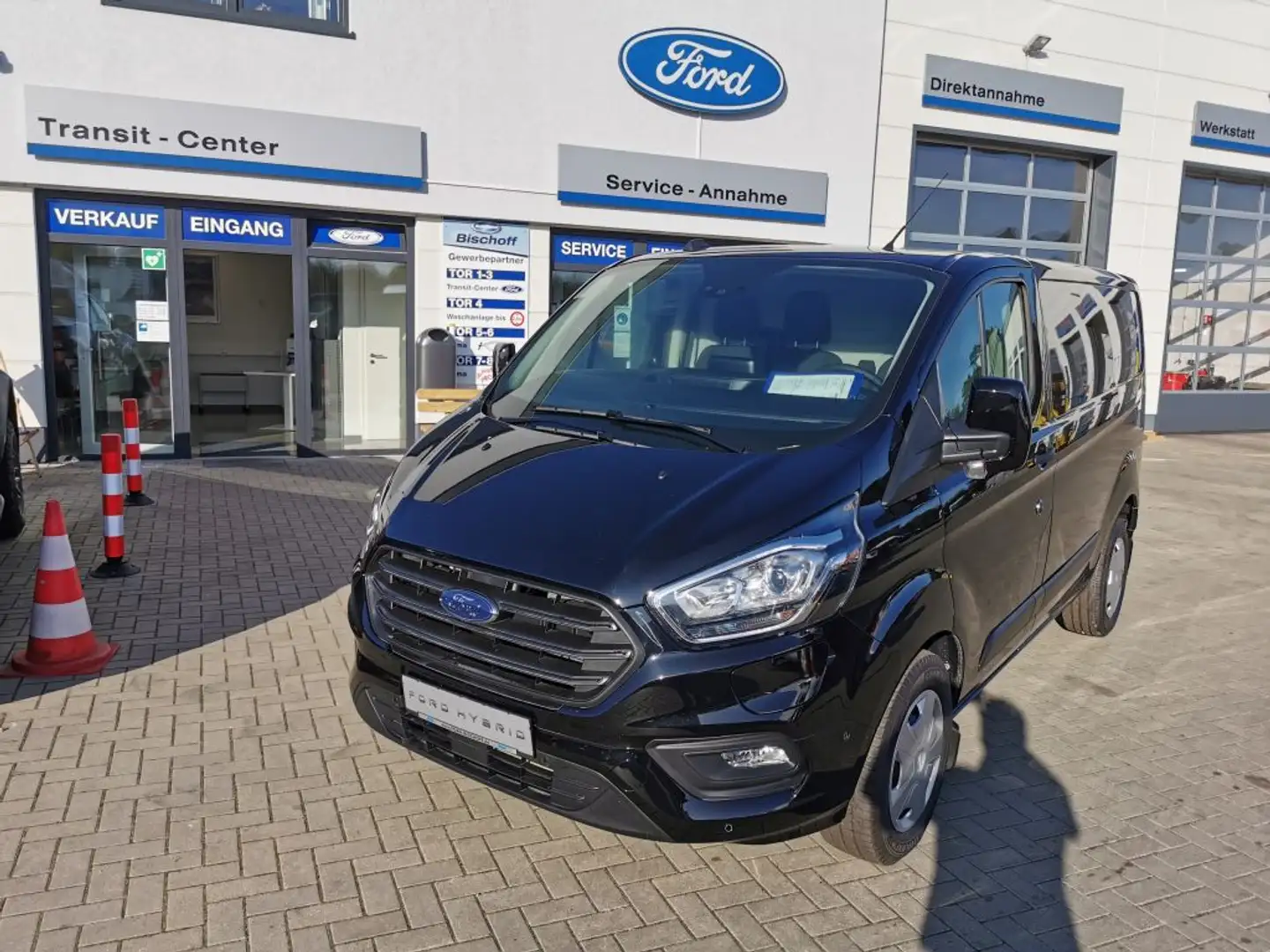 Ford Transit Custom 340 L1H1 LKW VA 1.0 EcoBoost PHEV Trend Schwarz - 1