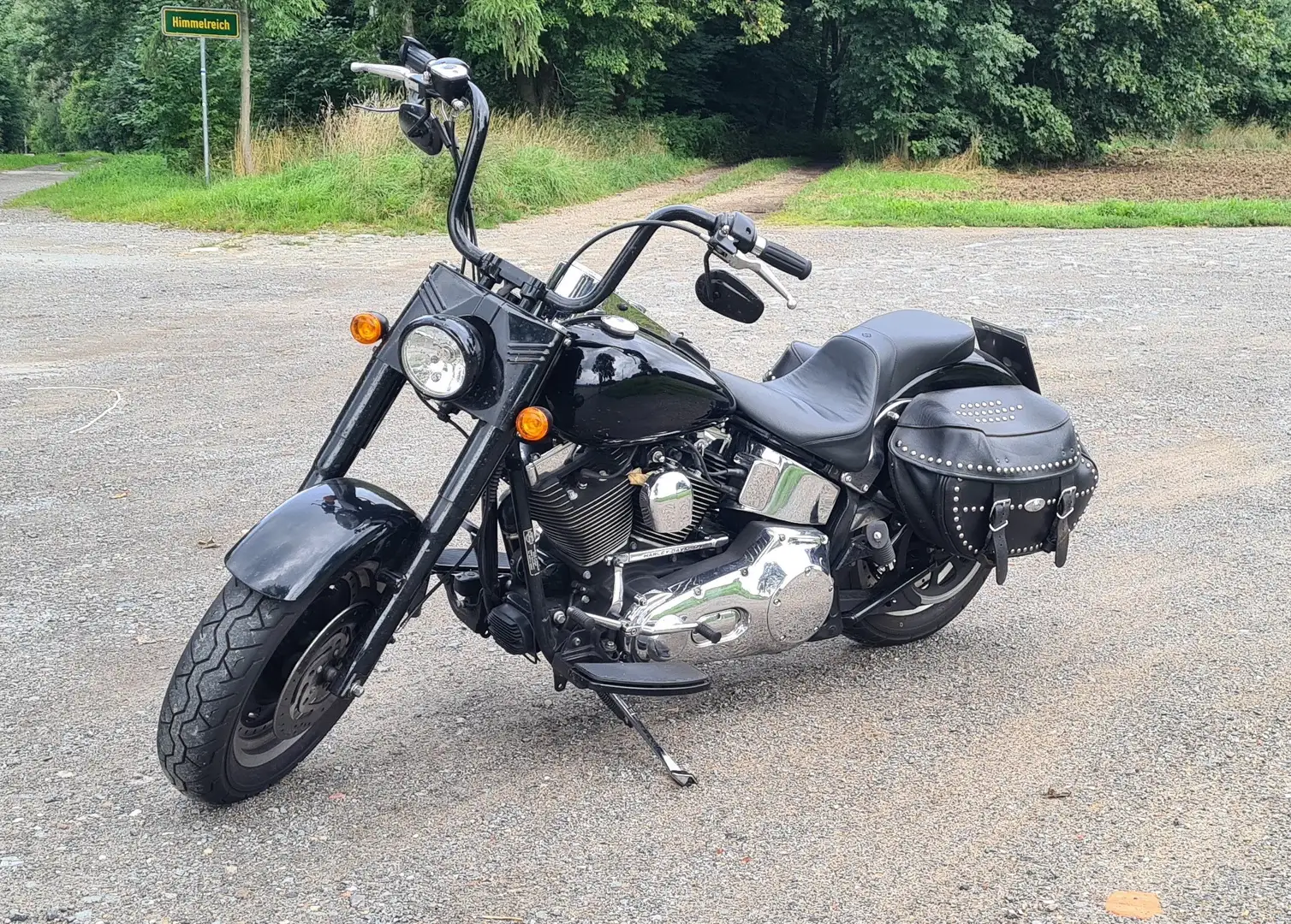 Harley-Davidson Heritage FLSTC Zwart - 1