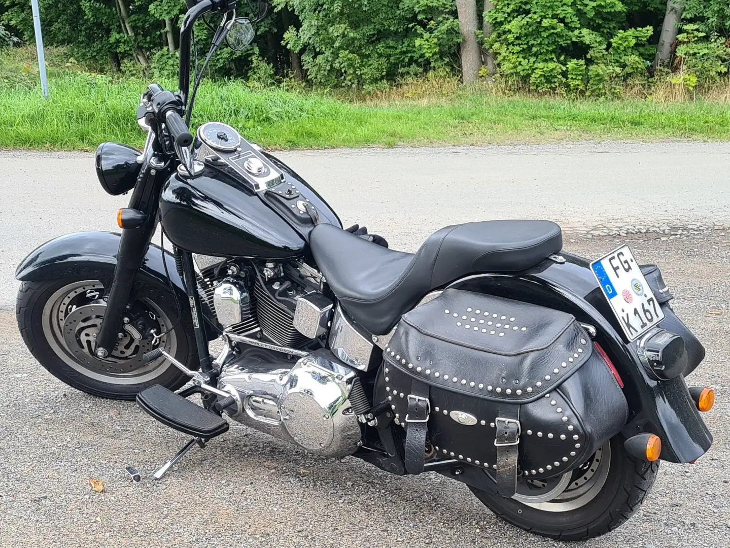 Harley-Davidson Heritage FLSTC Black - 2