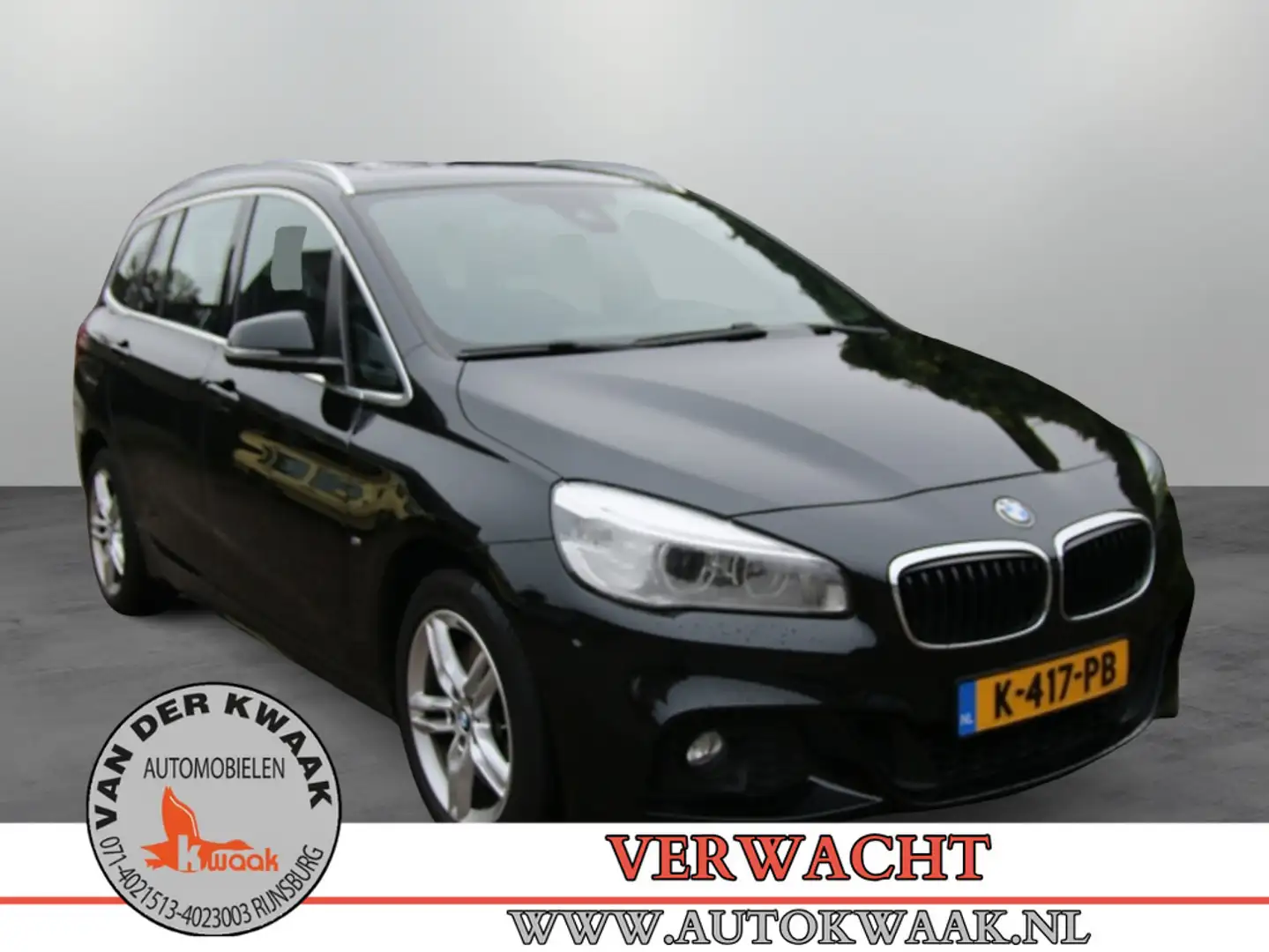 BMW 220 2-serie Gran Tourer 220i M Sport 7p. Noir - 1