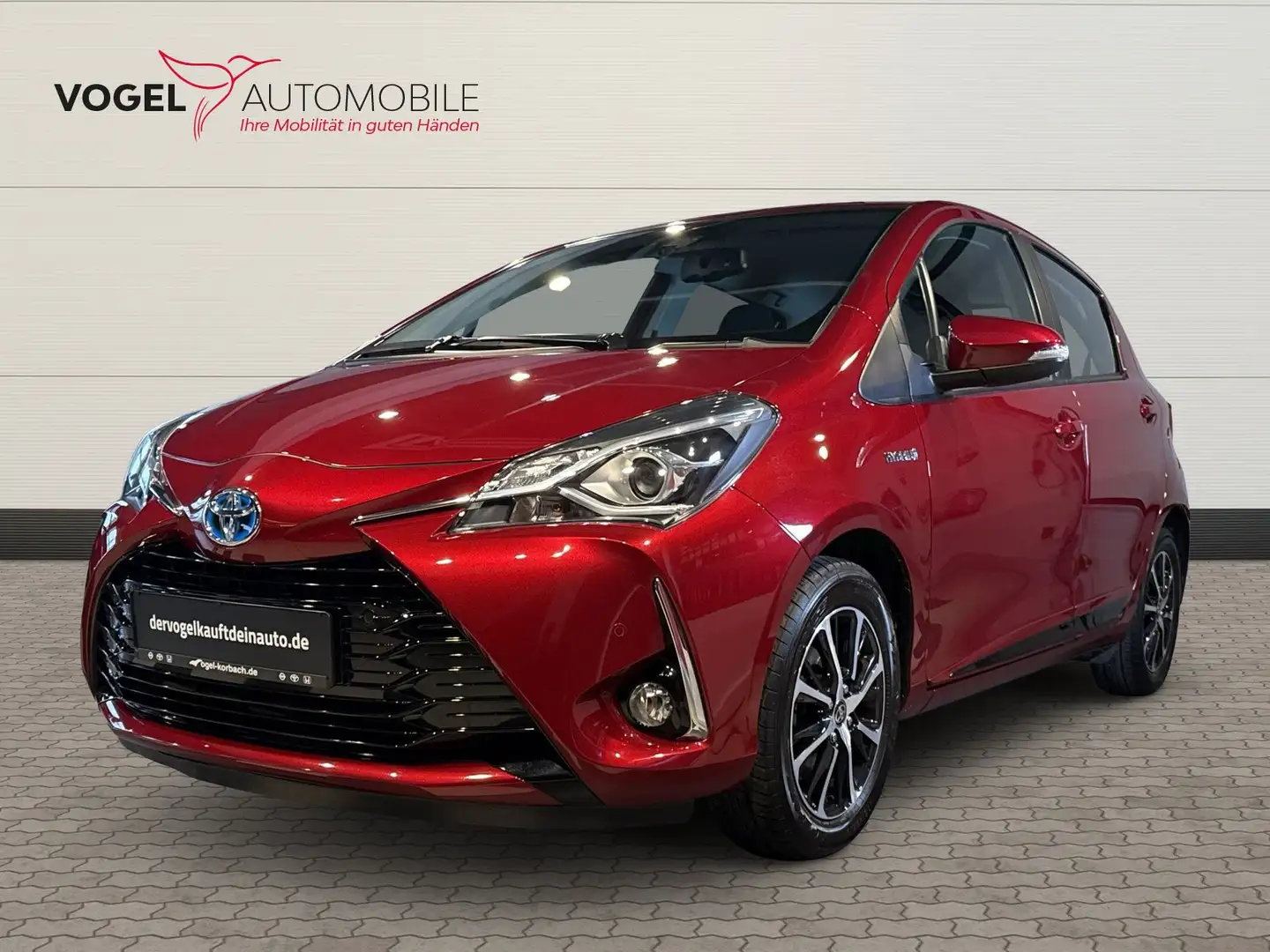 Toyota Yaris 1.5 Team D Kam.+Navi+Fernlichtass.+KeyLess Rouge - 1