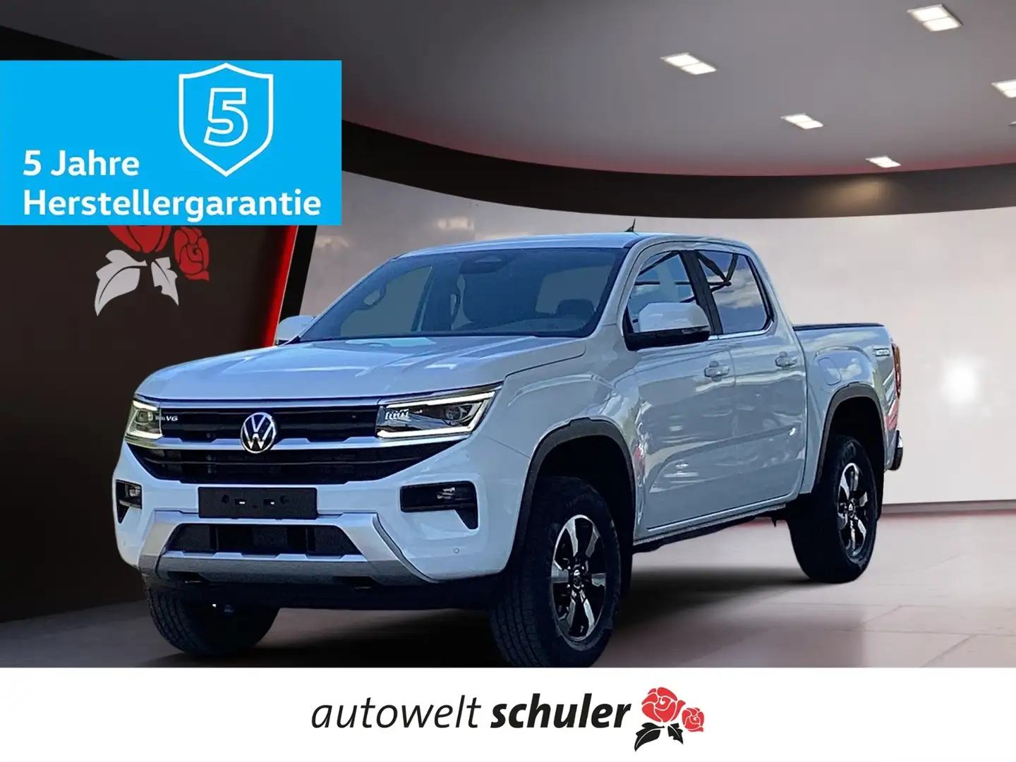 Volkswagen Amarok DC 3,0 TDI V6 4motion Style RollCover Bianco - 1