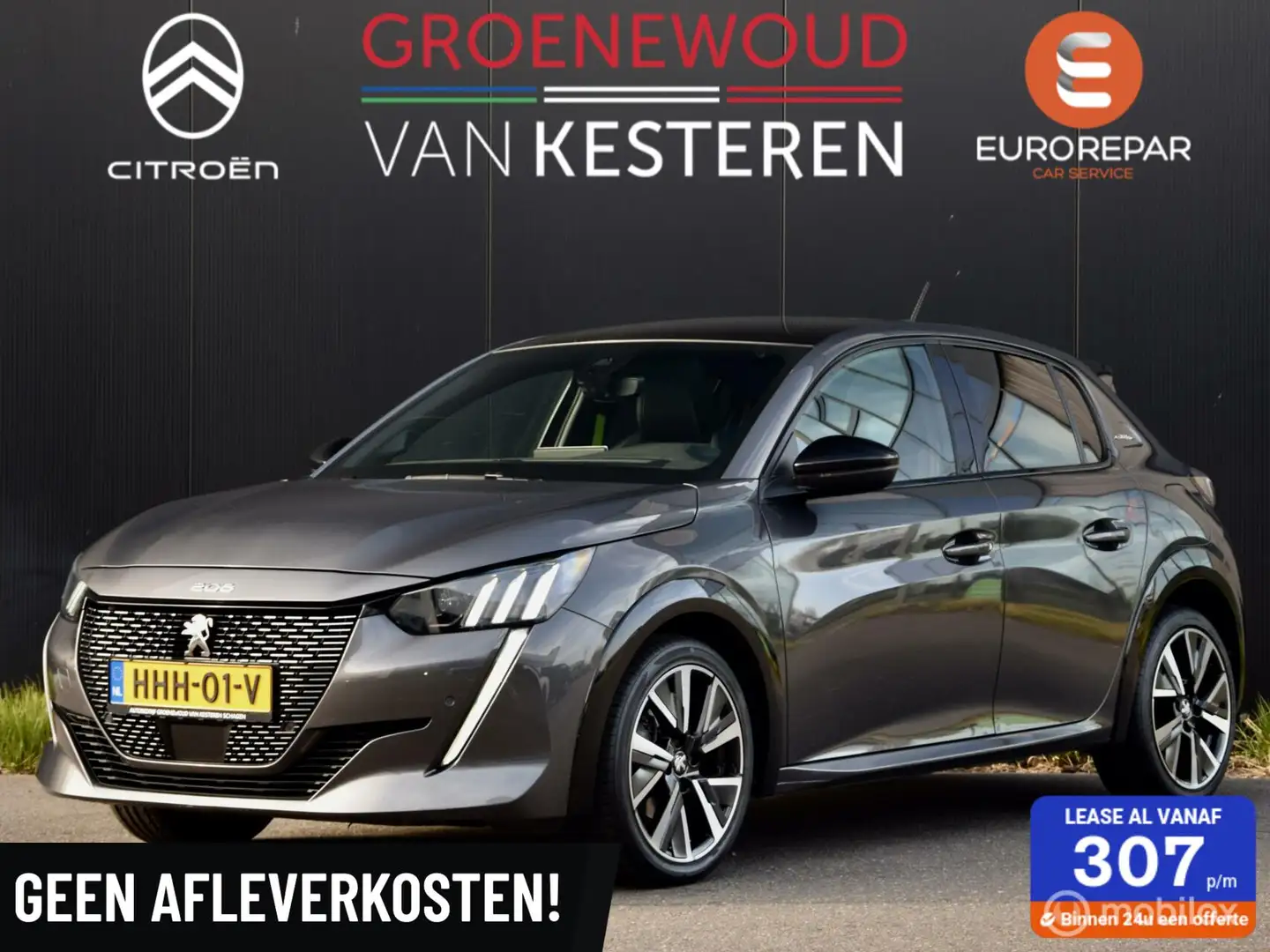 Peugeot 208 GT-Line I Automaat I Panodak I Grau - 1