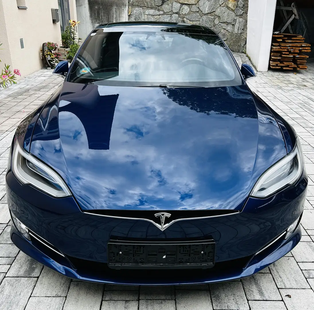 Tesla Model S 75D75kWh (mit Batterie) Blau - 1
