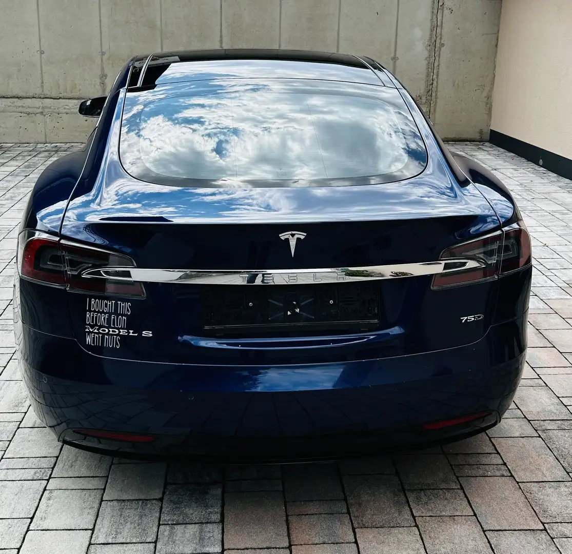 Tesla Model S 75D75kWh (mit Batterie) Blau - 2