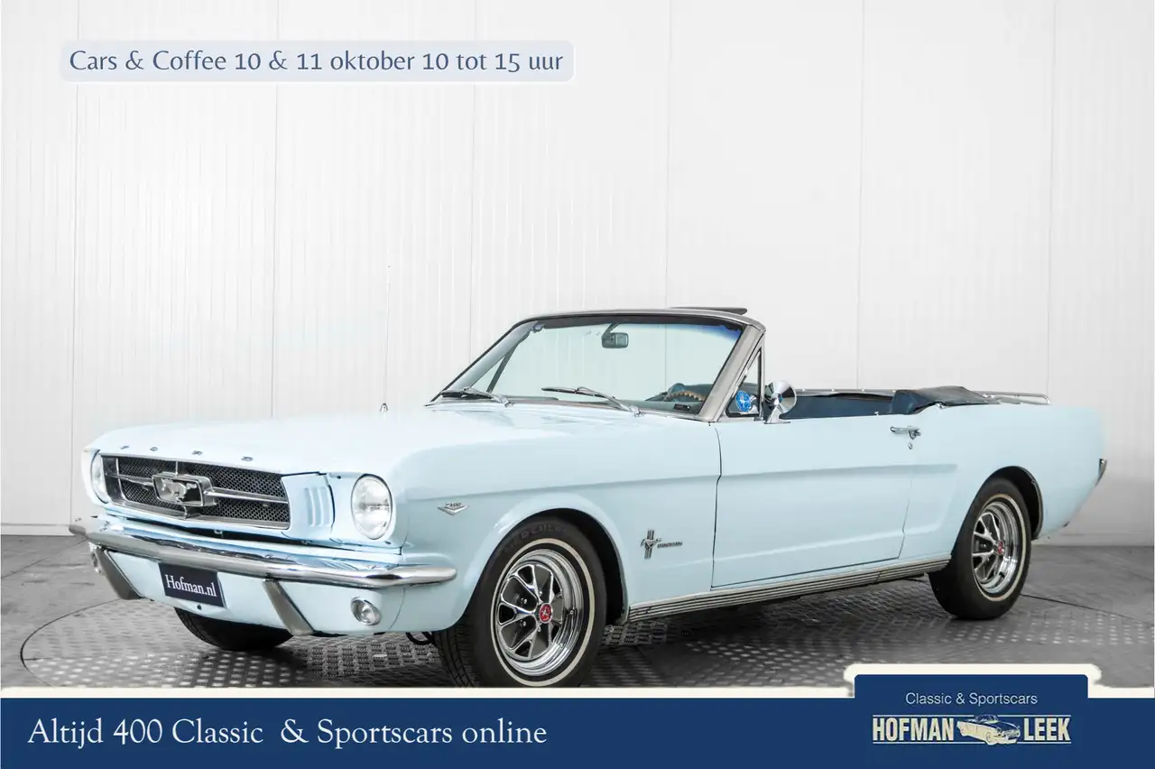 Ford Mustang 289 V8 automaat cabriolet, foto 1