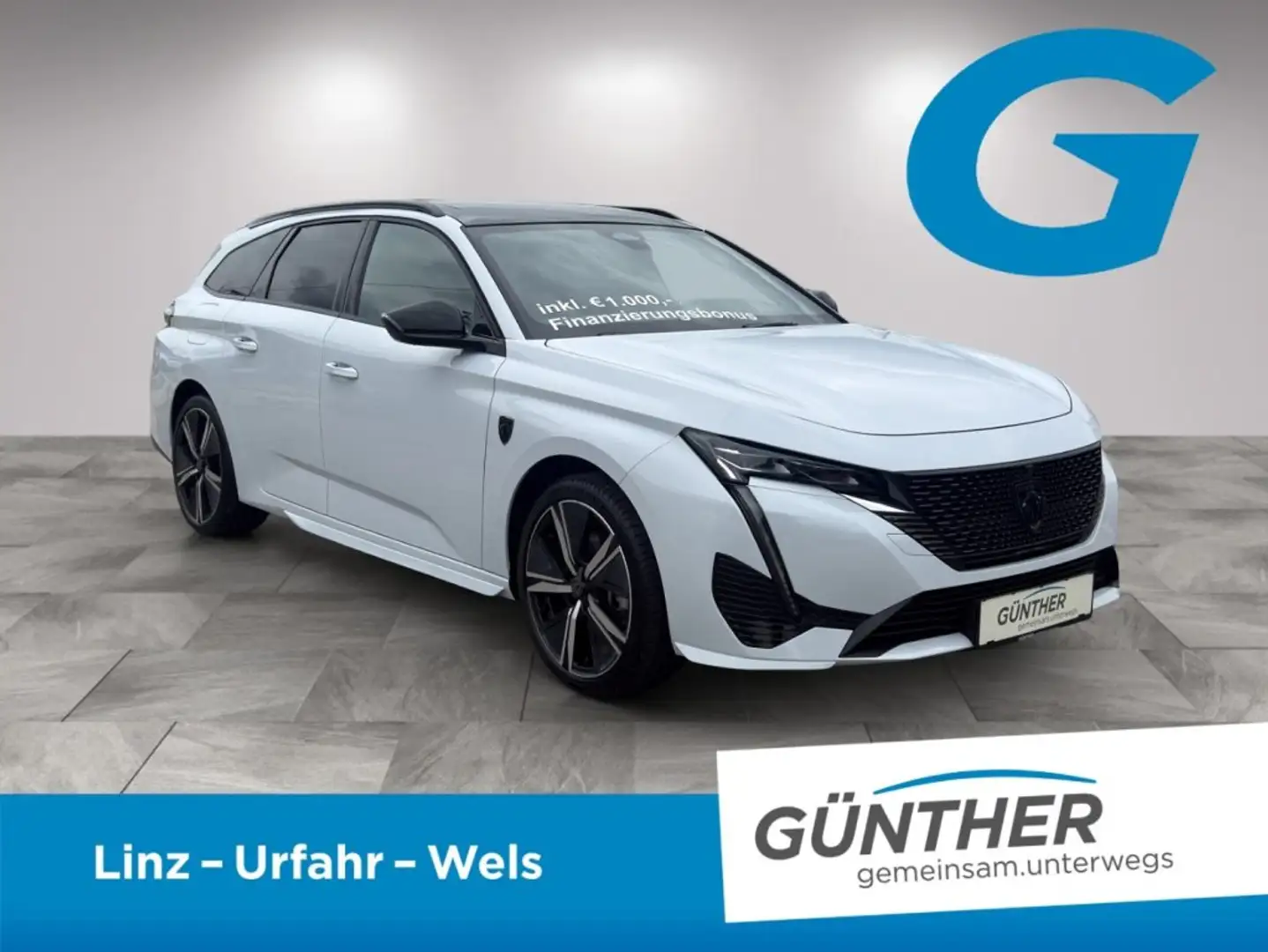 Peugeot 308 SW GT Hybrid 136 e-DCS6 Weiß - 2