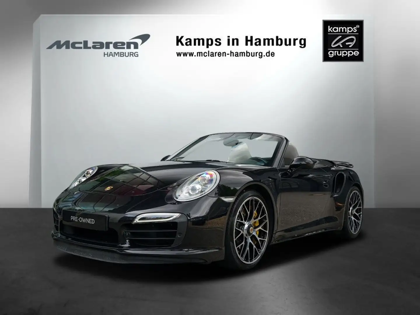 Porsche 991 911 Turbo S I Cabrio I Komplettes PZ Scheckheft I Schwarz - 1