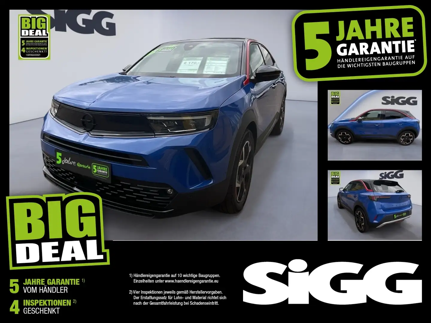 Opel Mokka-E Mokka e GS Line PDC, SHZ, Klimaautomatik Voll-LED Blau - 1