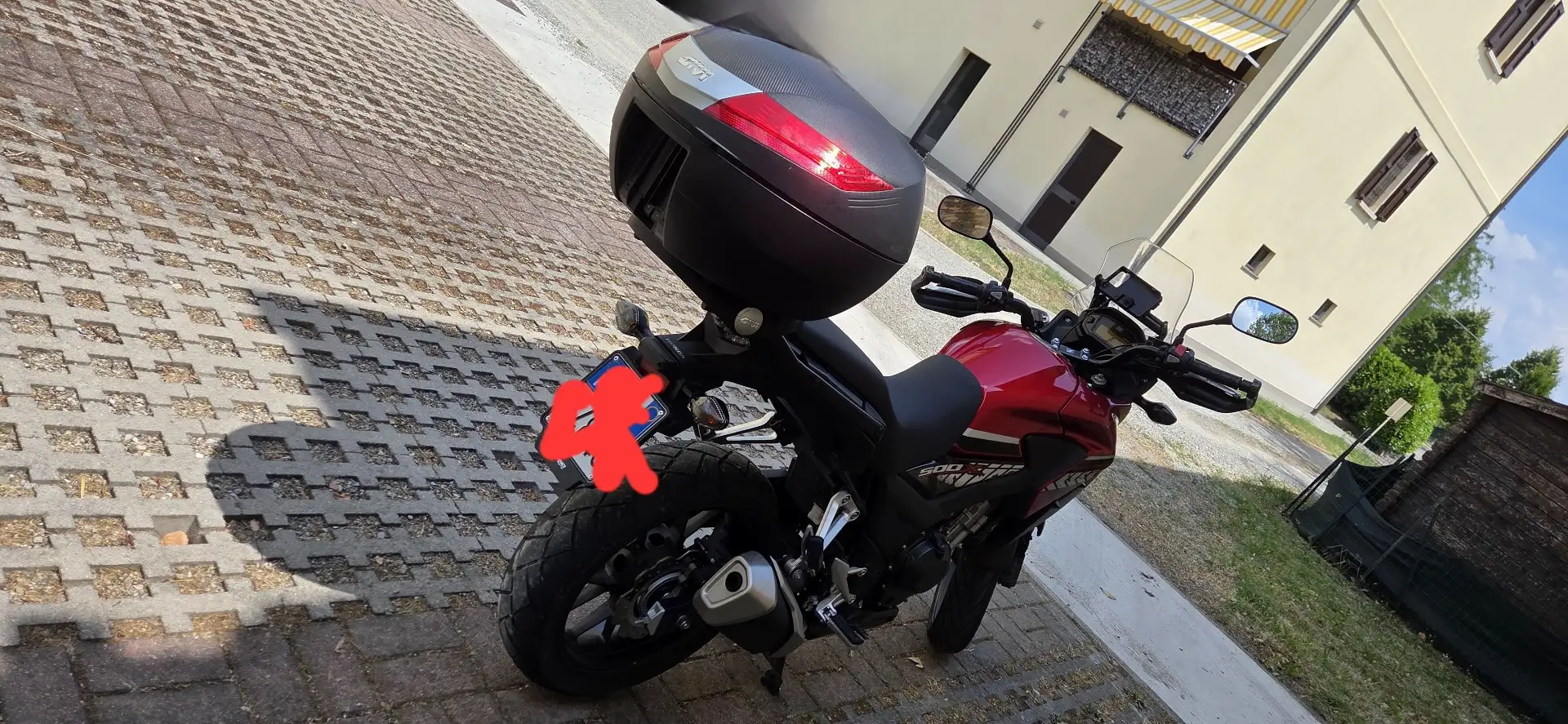 Honda CBX 500 Rosso - 2
