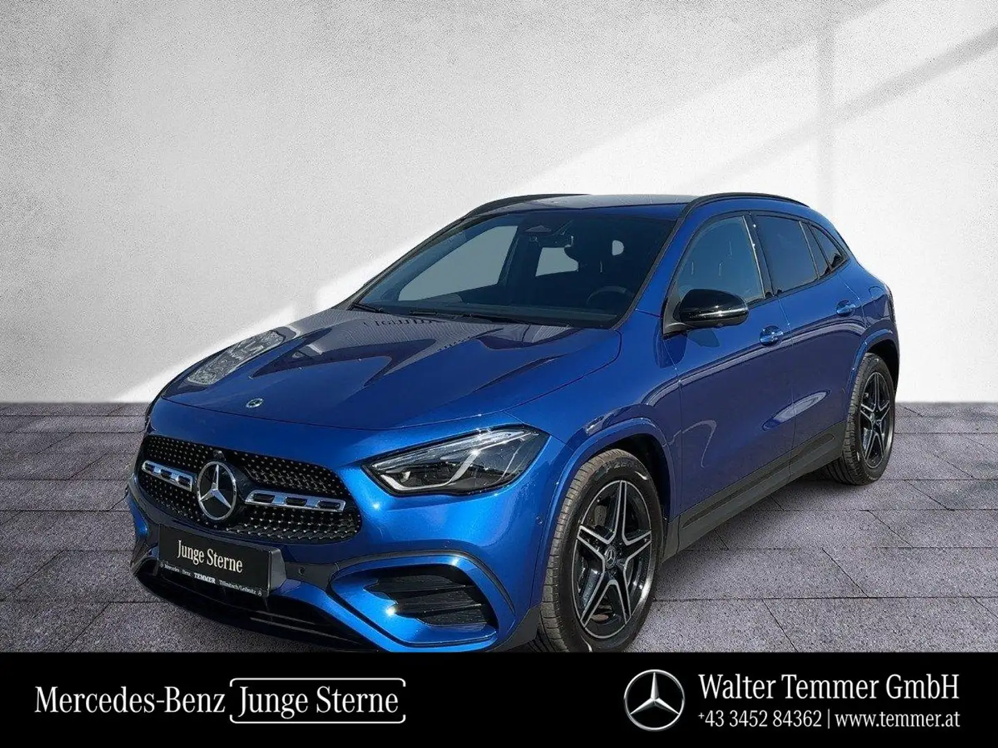 Mercedes-Benz GLA 200 d 4MATIC AMG-Line AHV LRHZG MBeam Night Blau - 1