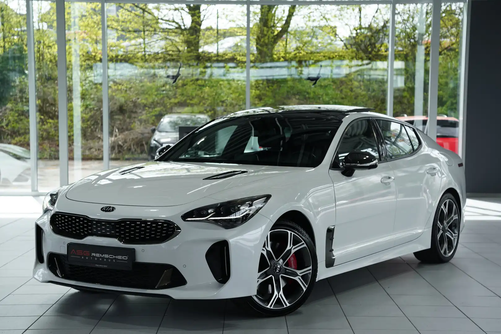 Kia Stinger GT 4WD *1.Hand *Pano *H&K *Memory *H-UP Weiß - 1