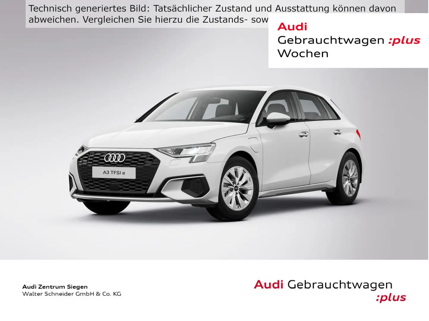 Audi A3 40 TFSI e Navi SHZ VC Weiß - 1