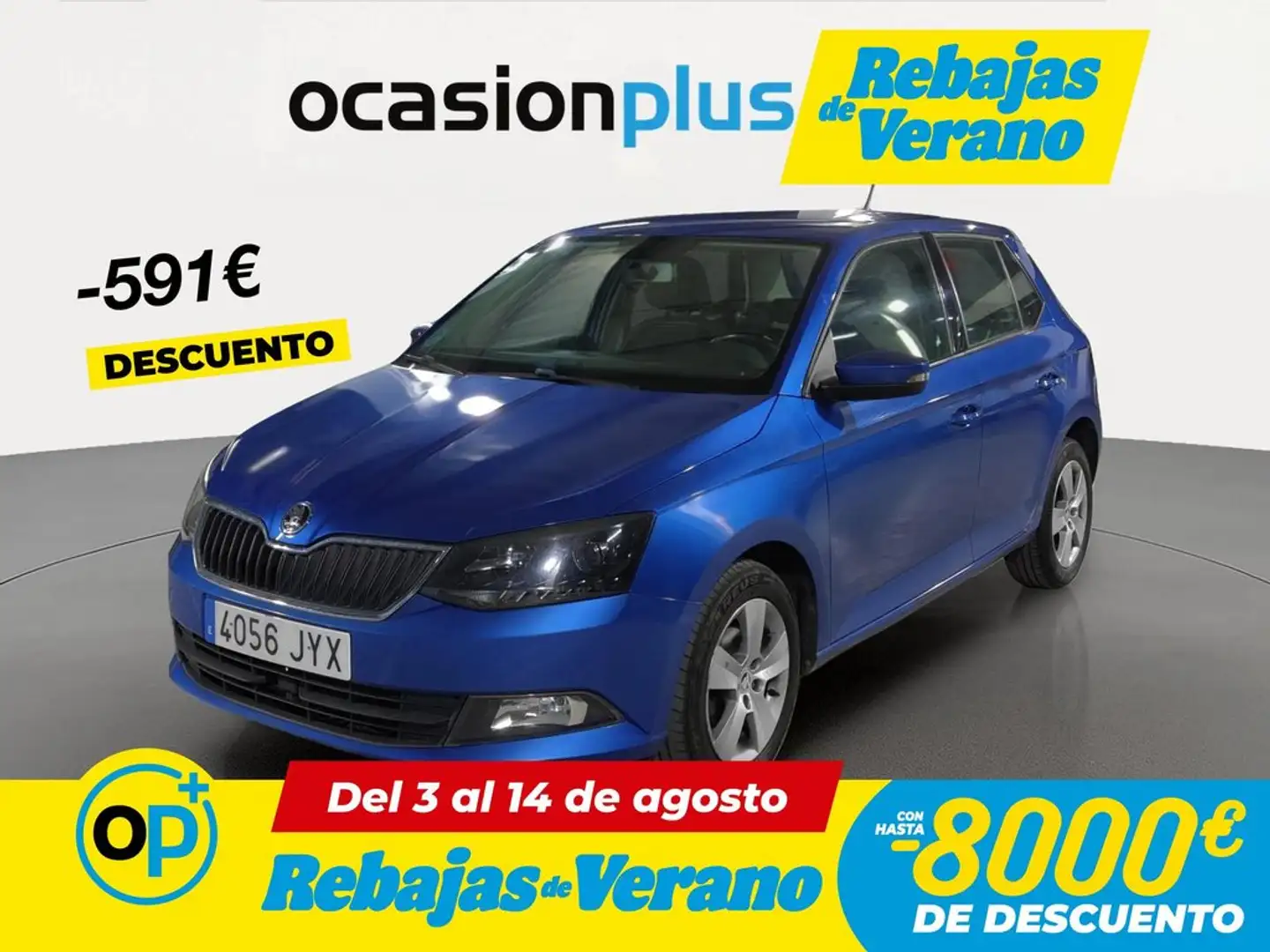 Skoda Fabia 1.2 TSI Like 66kW Azul - 1