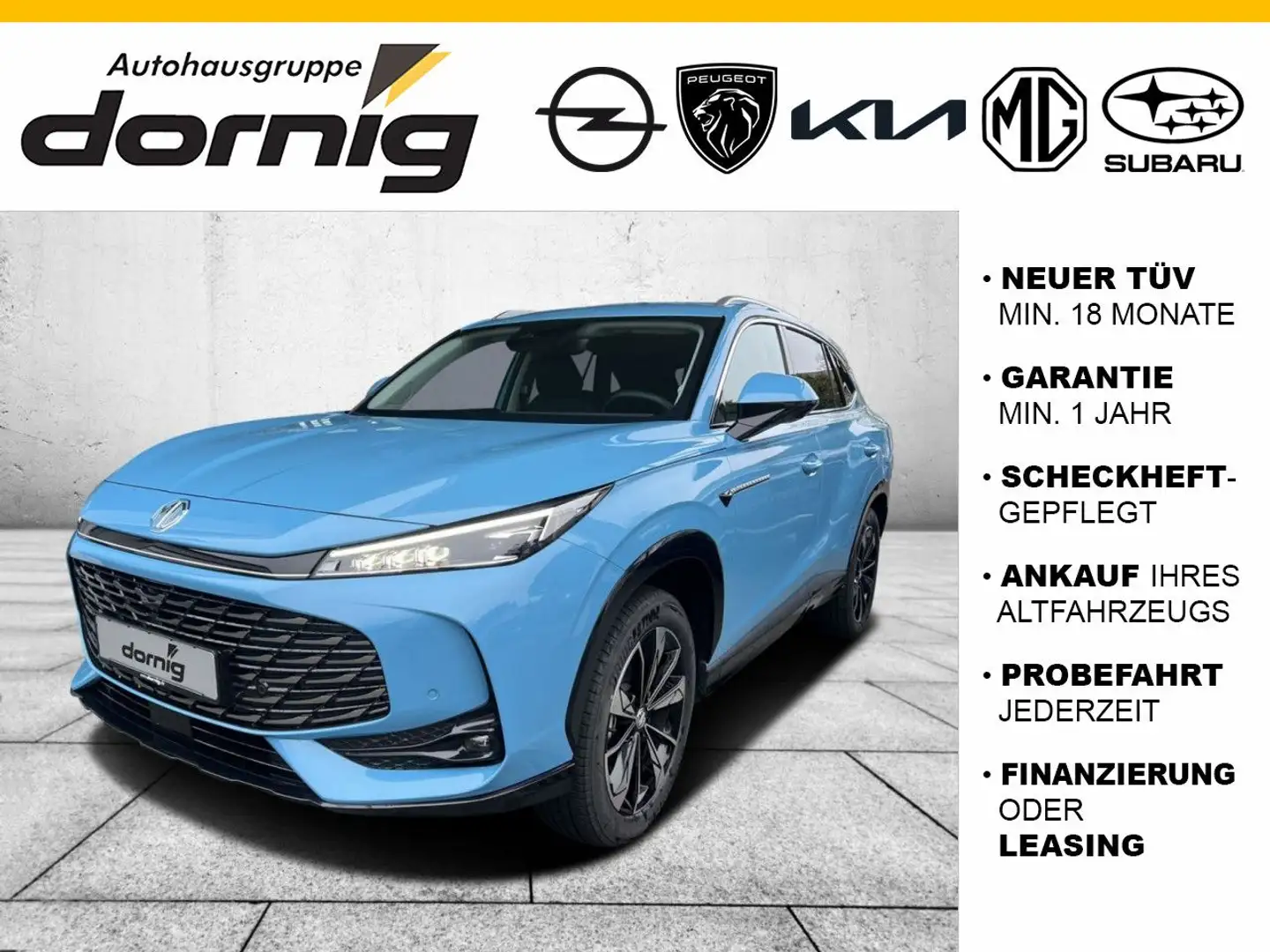 MG HS AT Luxury Blau - 1