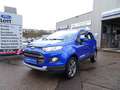 Ford EcoSport Titanium *PDC*TEMP*KLIMA*ZAHNR+TÜV-NEU* Bleu - thumbnail 1