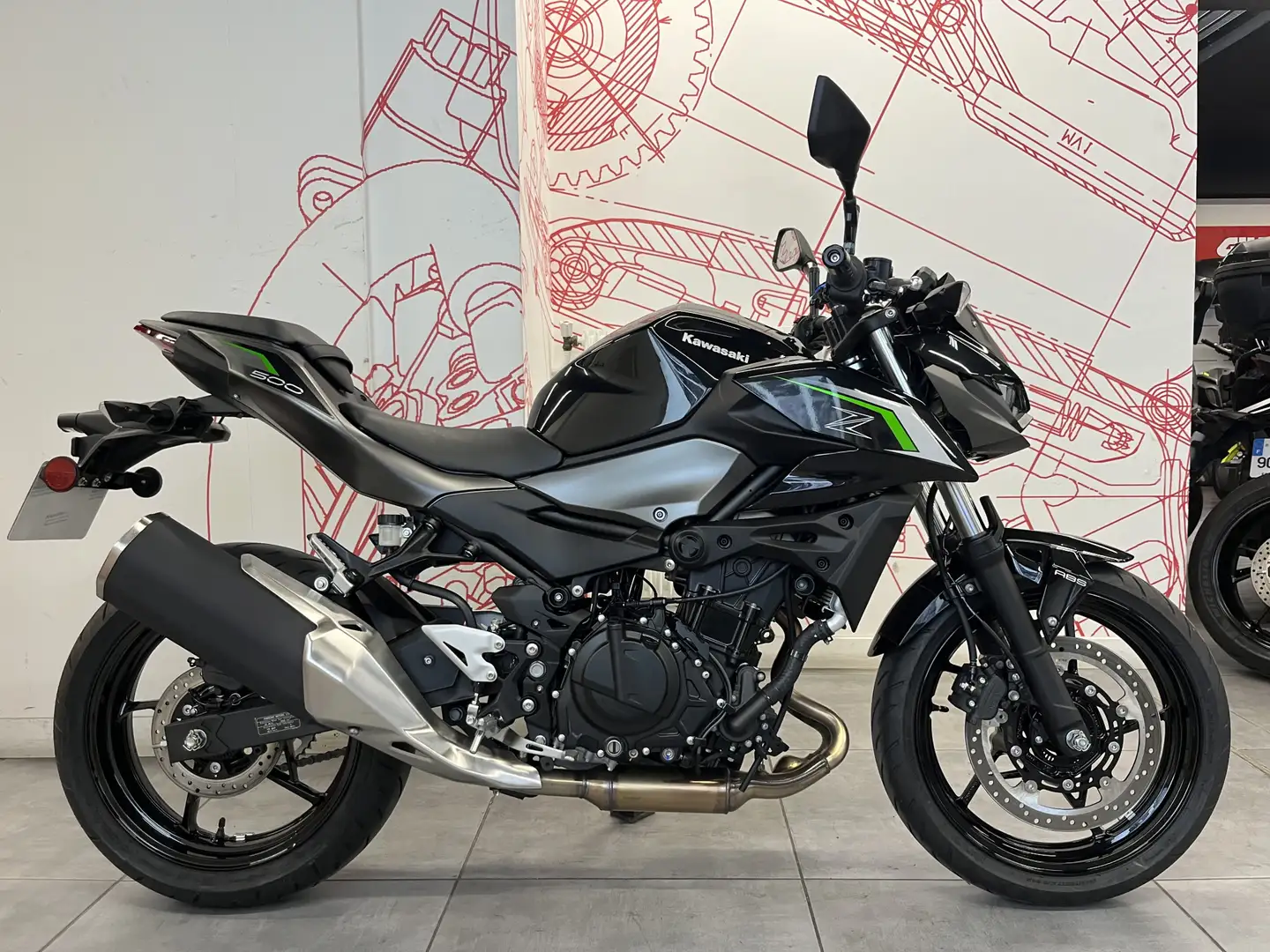 Kawasaki Z 500 Noir - 2
