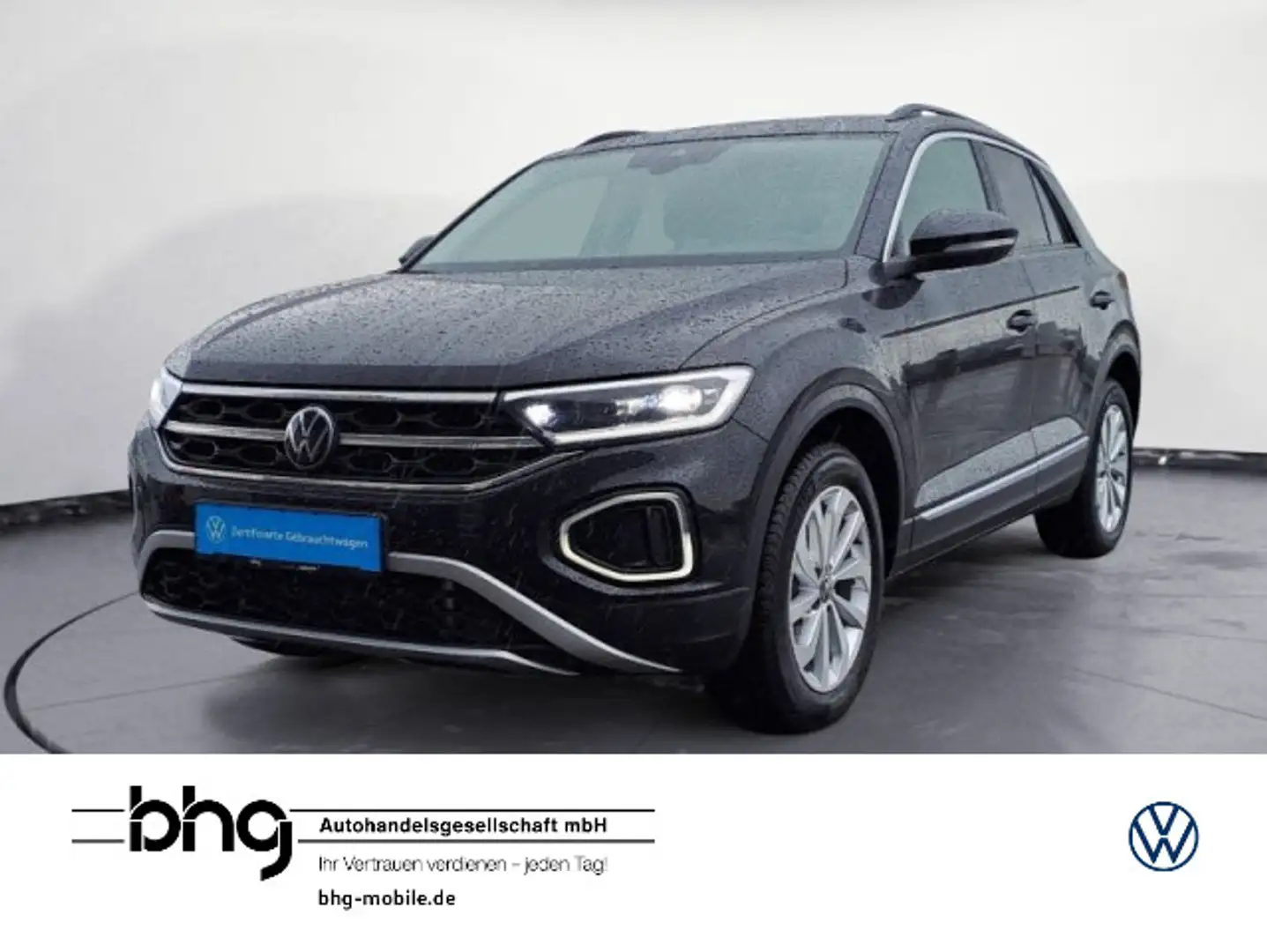 Volkswagen T-Roc 1.5 TSI Pano beats Standheizg Navi Kamera Zwart - 1
