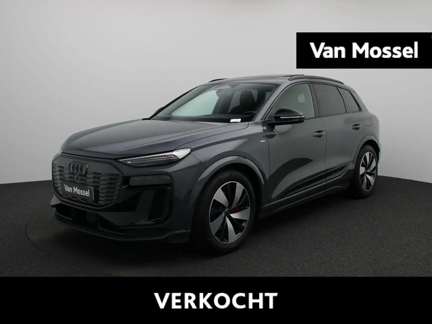Audi Q6 e-tron First Edition 100 kWh 367 PK | S-line | Aut Grijs - 1