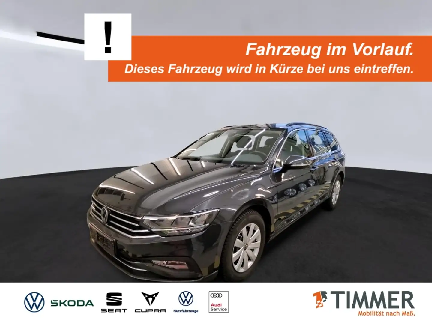 Volkswagen Passat Variant 2.0 TDI DSG BUSINESS +LED +ACC +RKAM +NAVI +SHZ + Grau - 1
