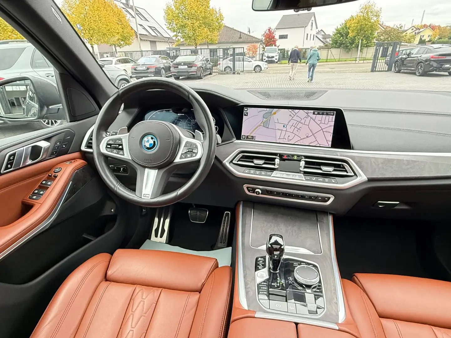 BMW X5 *45e*MSPORT/INDIVIDUAL*360°ACC*HUD*LASER*DAB* Grau - 2