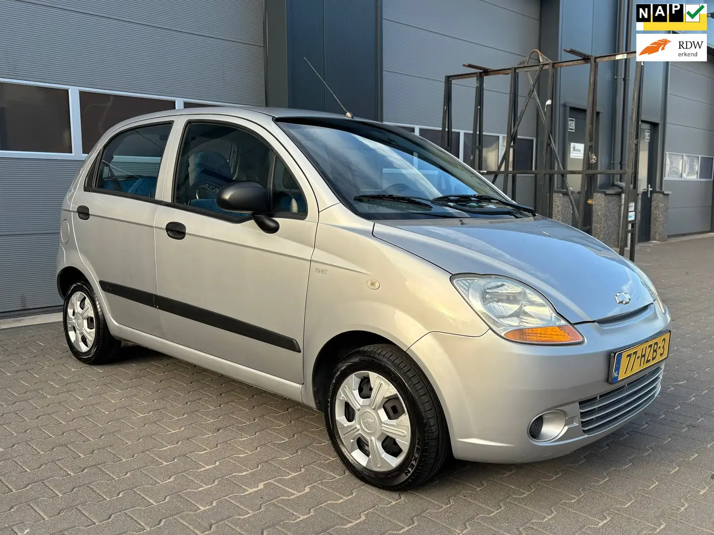 Chevrolet Matiz 0.8 Style 5DRS|2009|Airco|Distributieriem vervange Grijs - 1